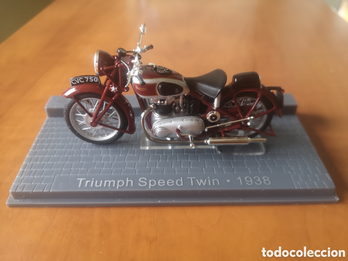 Motos a escala: Triumph speed twin 1938 - Foto 1