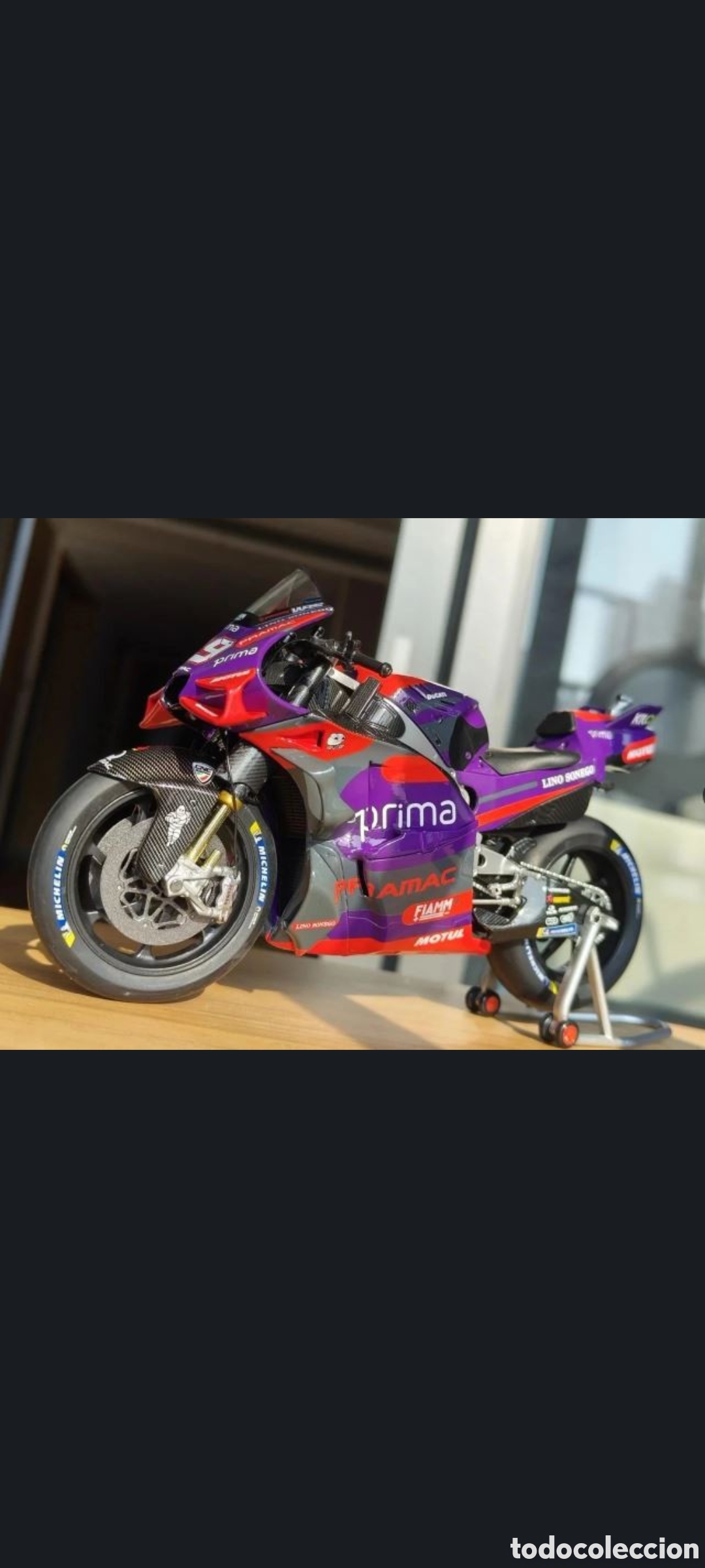 Motos a escala: JORGE MART&Iacute;N DUCATI 2024 1/12 - Foto 1
