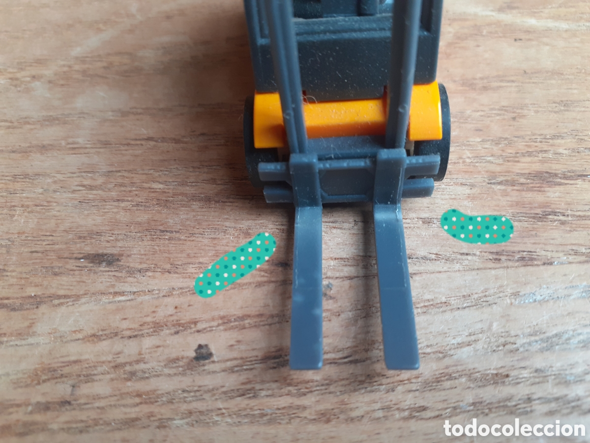 Motos a escala: Jungheinrich forklift vehicle plastic - Foto 6