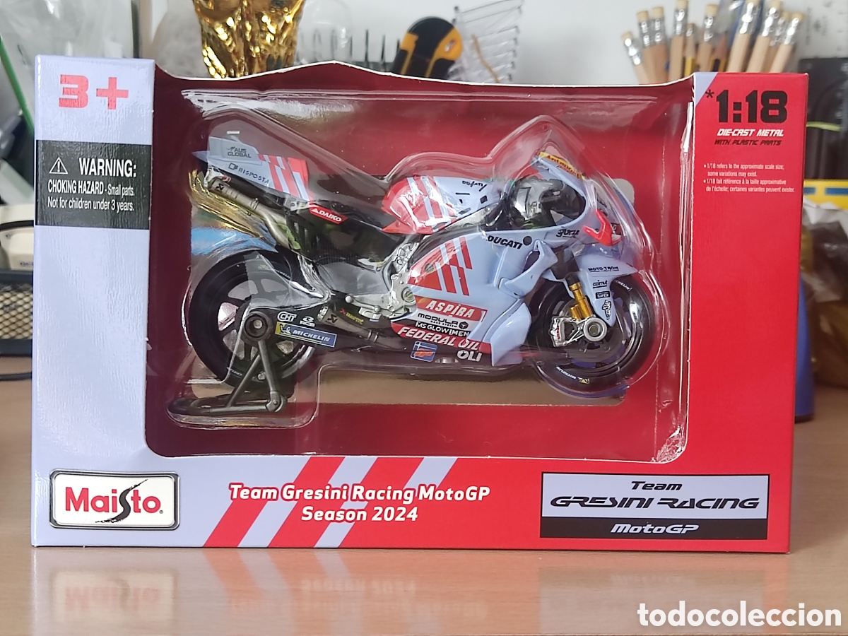 Motos a escala: Moto Gresini Racing Moto GP - Foto 1