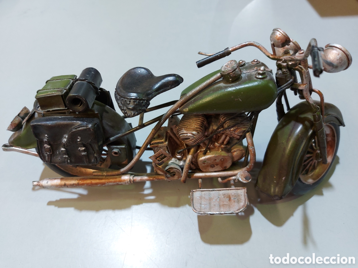 Motos a escala: Moto chopper antigua - Foto 2