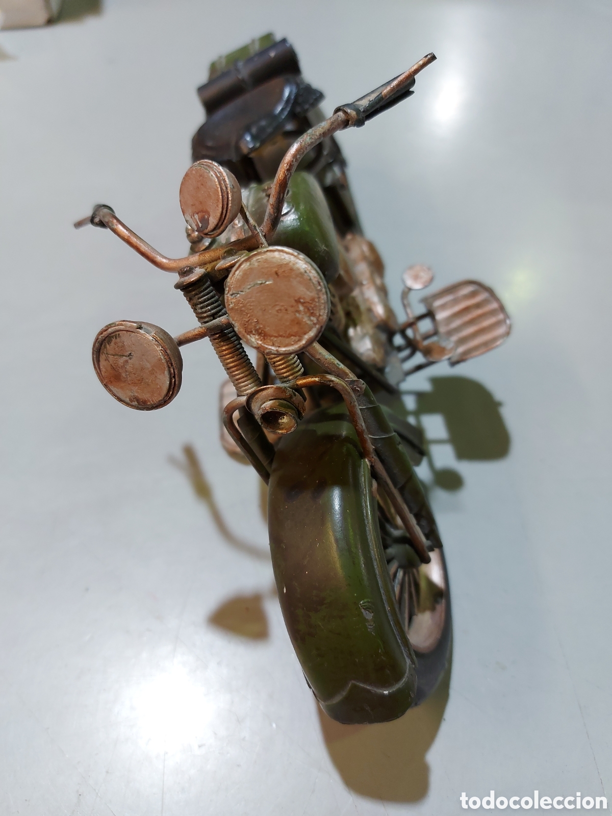 Motos a escala: Moto chopper antigua - Foto 3