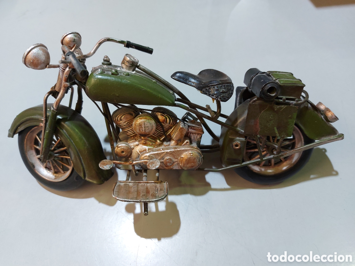Motos a escala: Moto chopper antigua - Foto 1