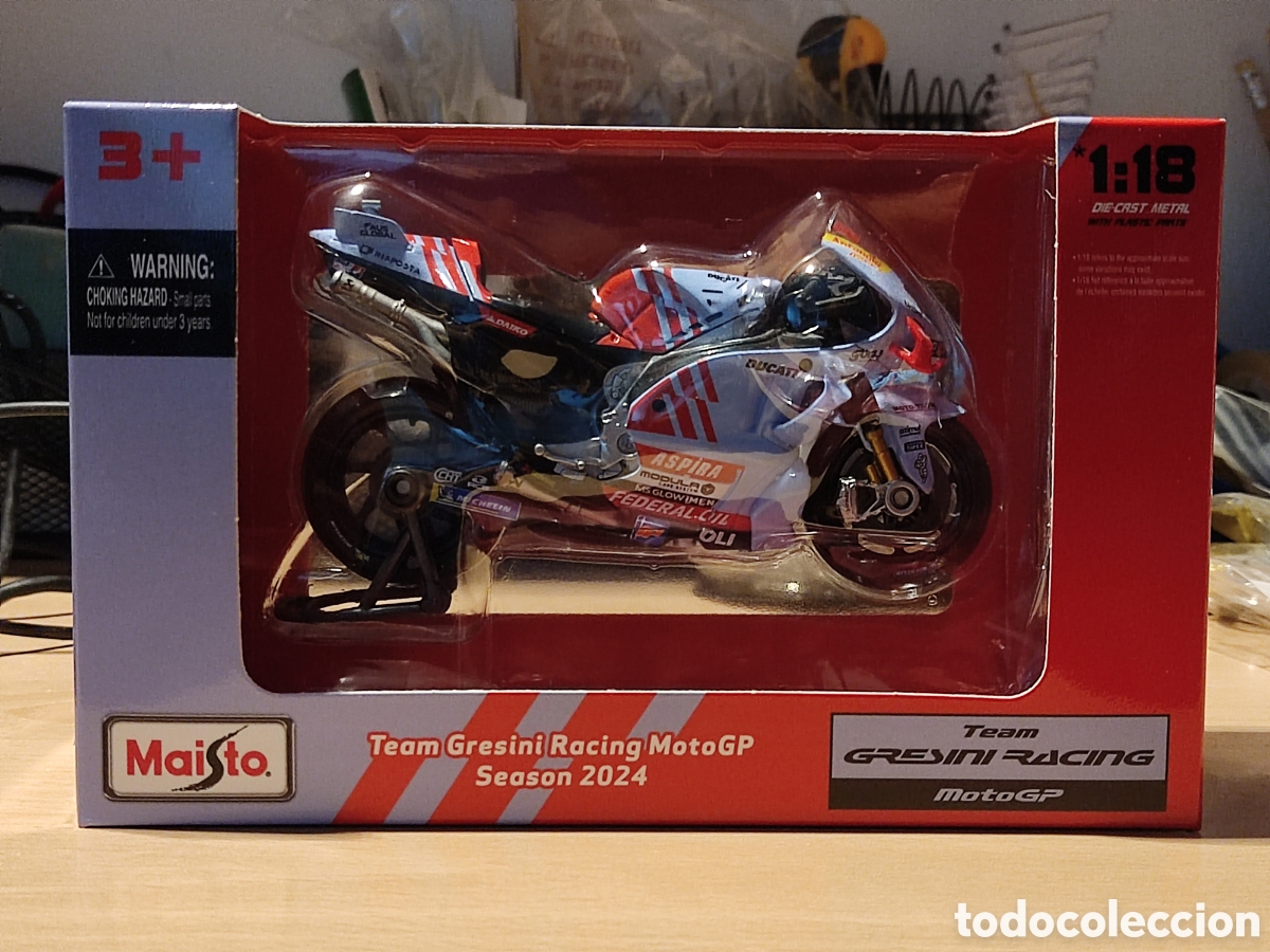 Motos a escala: Moto Gresini Racing MotoGP - Foto 1