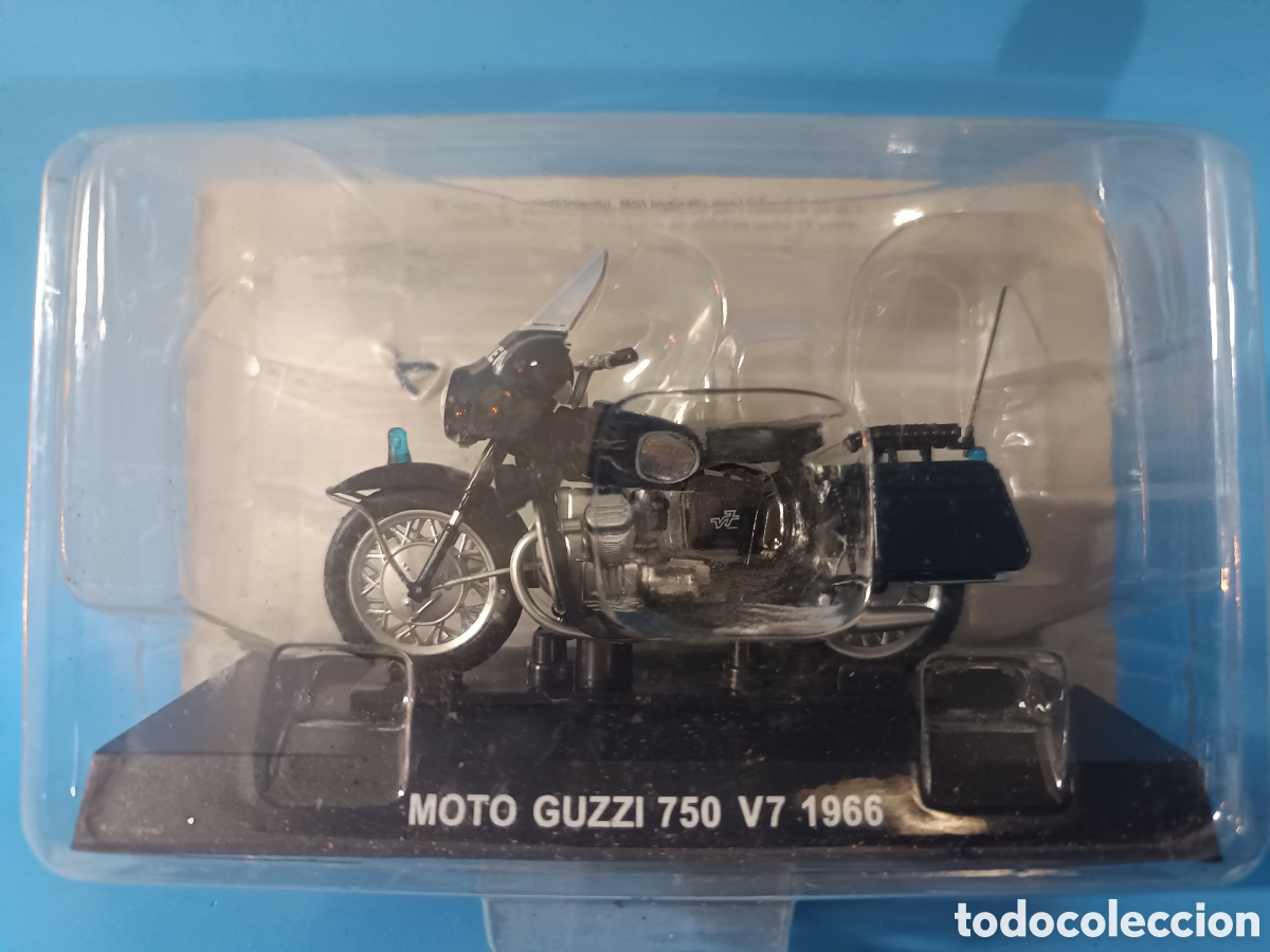 Motos a escala: Moto Guzzi 750 V7 1966 - Foto 1