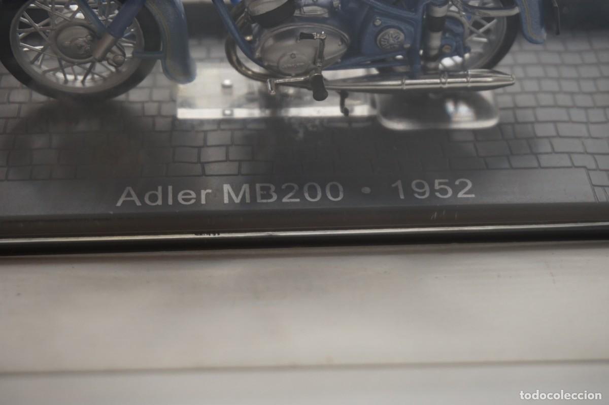 Motos a escala: B2/ MOTO 1:24 - ADLER MB200 - 1952 - Foto 6