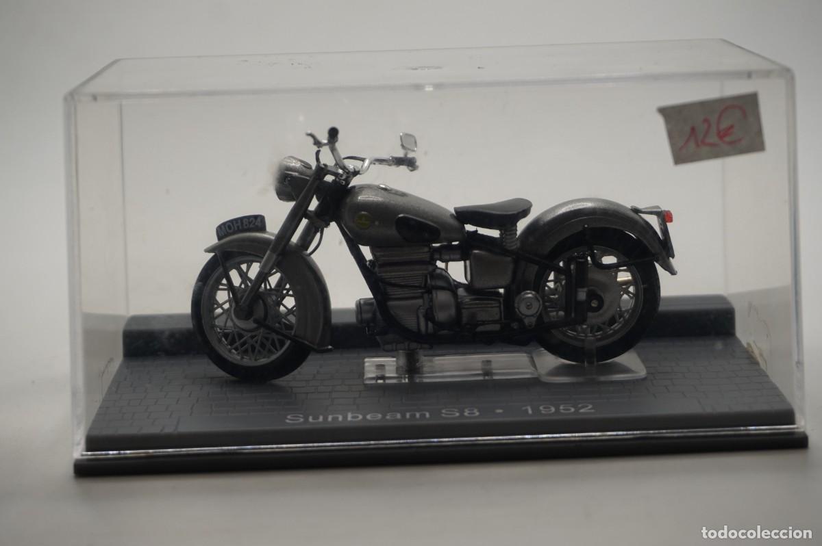 Motos a escala: B2/ MOTO 1:24 - SUNBEAM S8 - 1952 - Foto 1