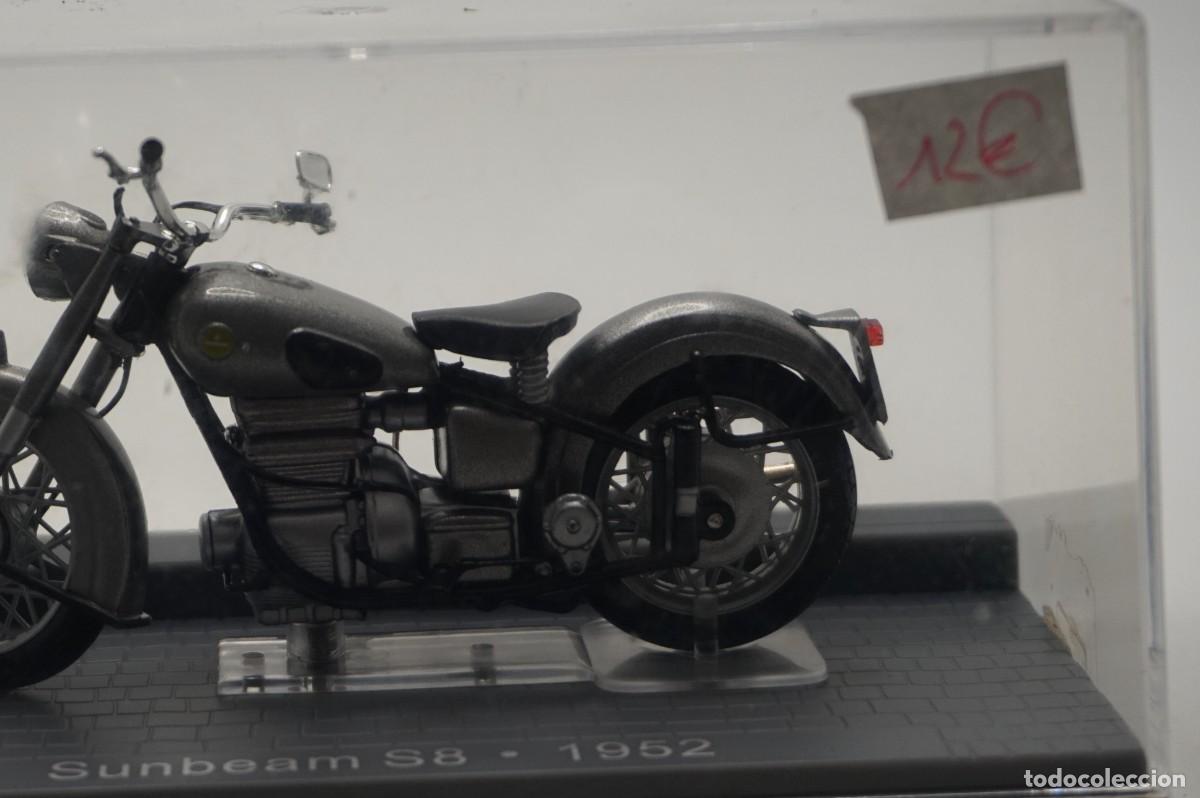 Motos a escala: B2/ MOTO 1:24 - SUNBEAM S8 - 1952 - Foto 2