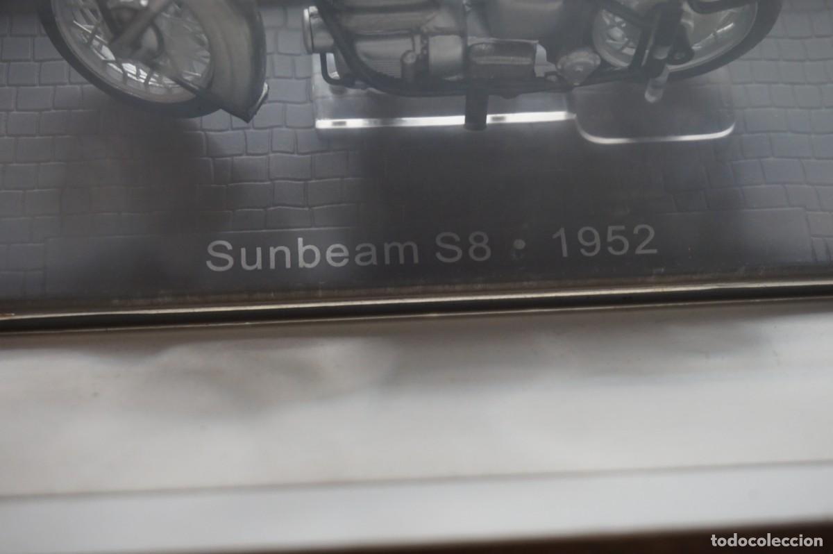 Motos a escala: B2/ MOTO 1:24 - SUNBEAM S8 - 1952 - Foto 8