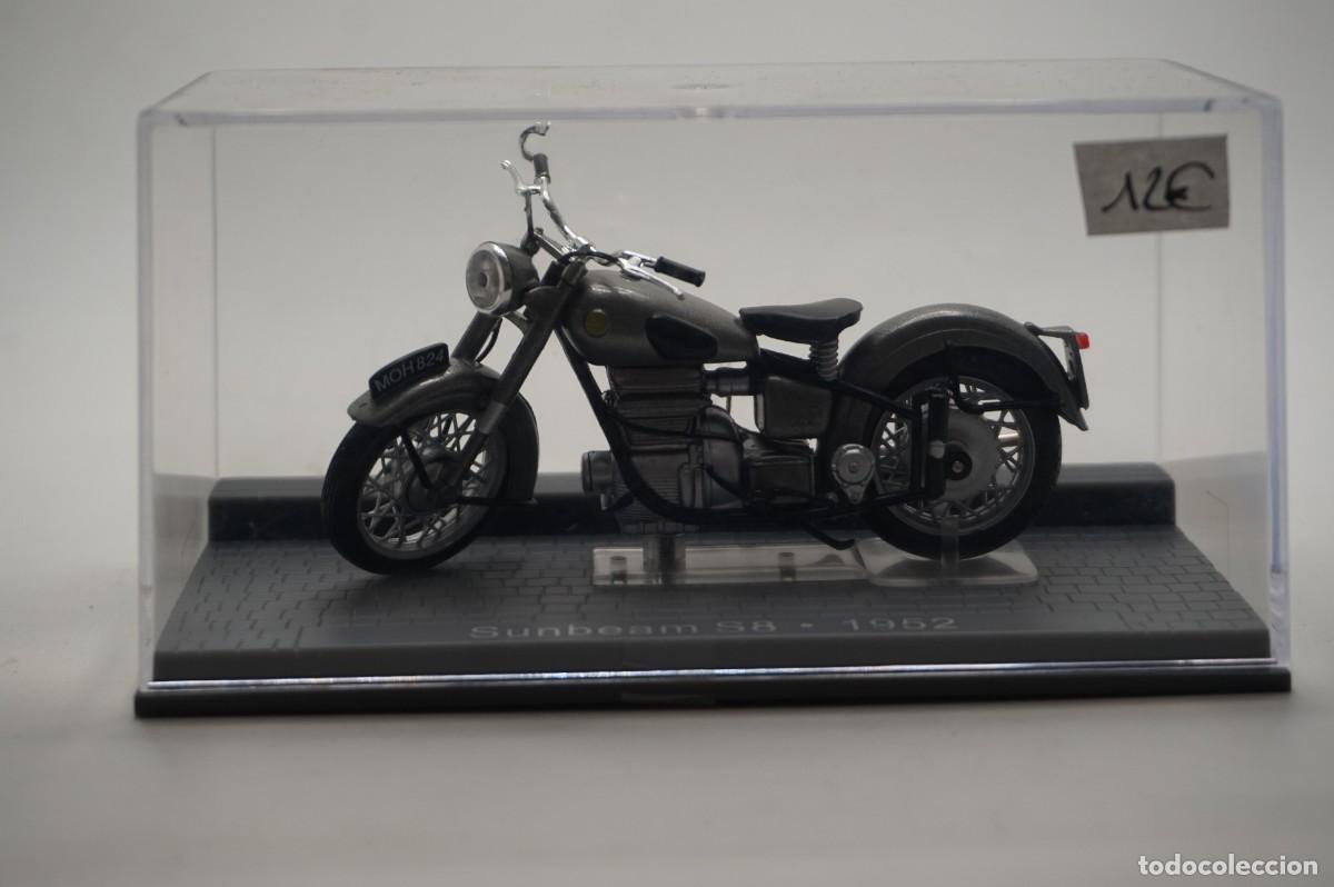 Motos a escala: B2/ MOTO 1:24 - SUNBEAM S8 - 1952 - Foto 1
