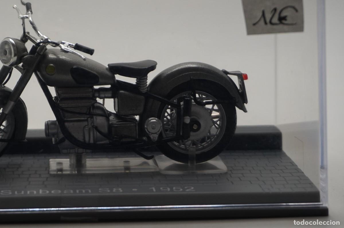 Motos a escala: B2/ MOTO 1:24 - SUNBEAM S8 - 1952 - Foto 2