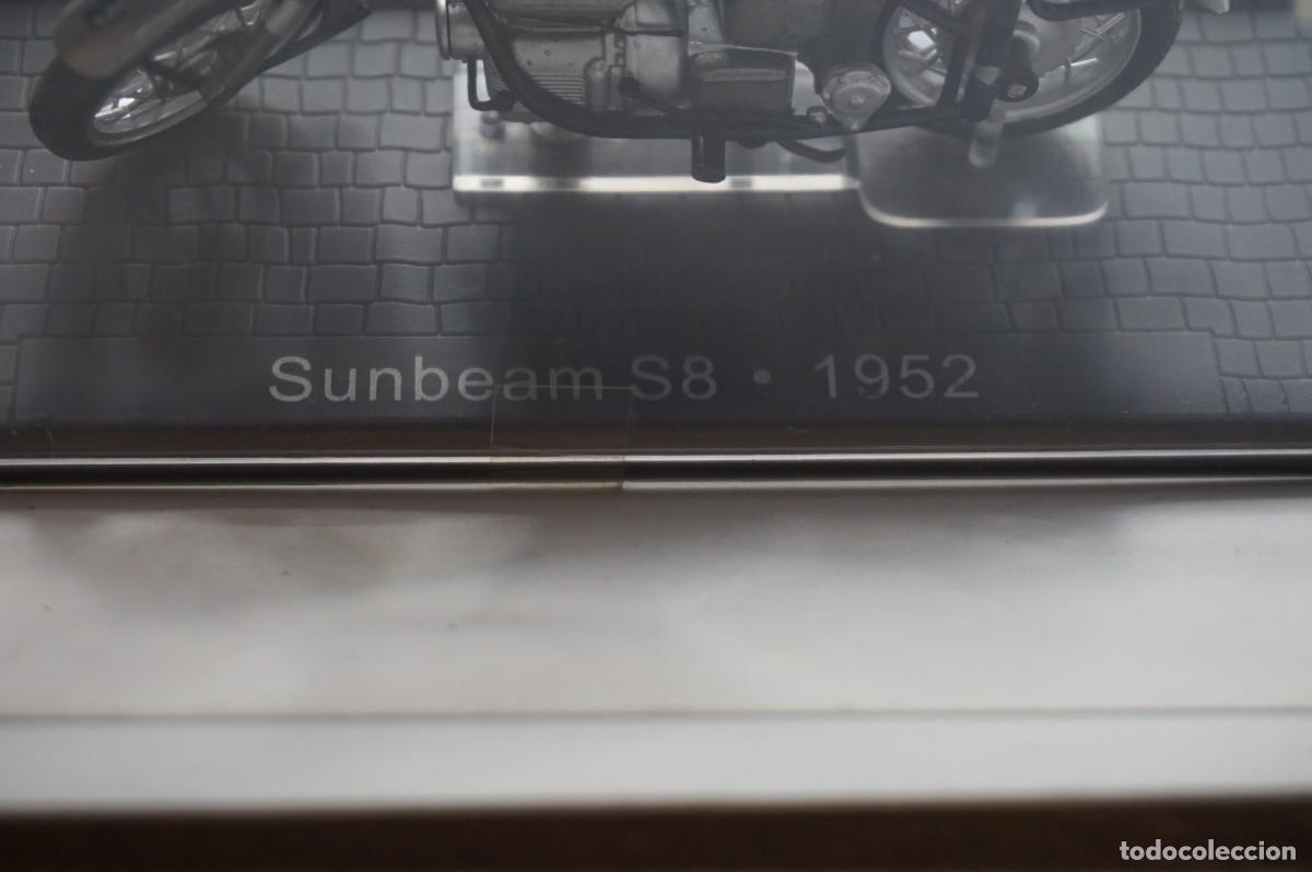 Motos a escala: B2/ MOTO 1:24 - SUNBEAM S8 - 1952 - Foto 7