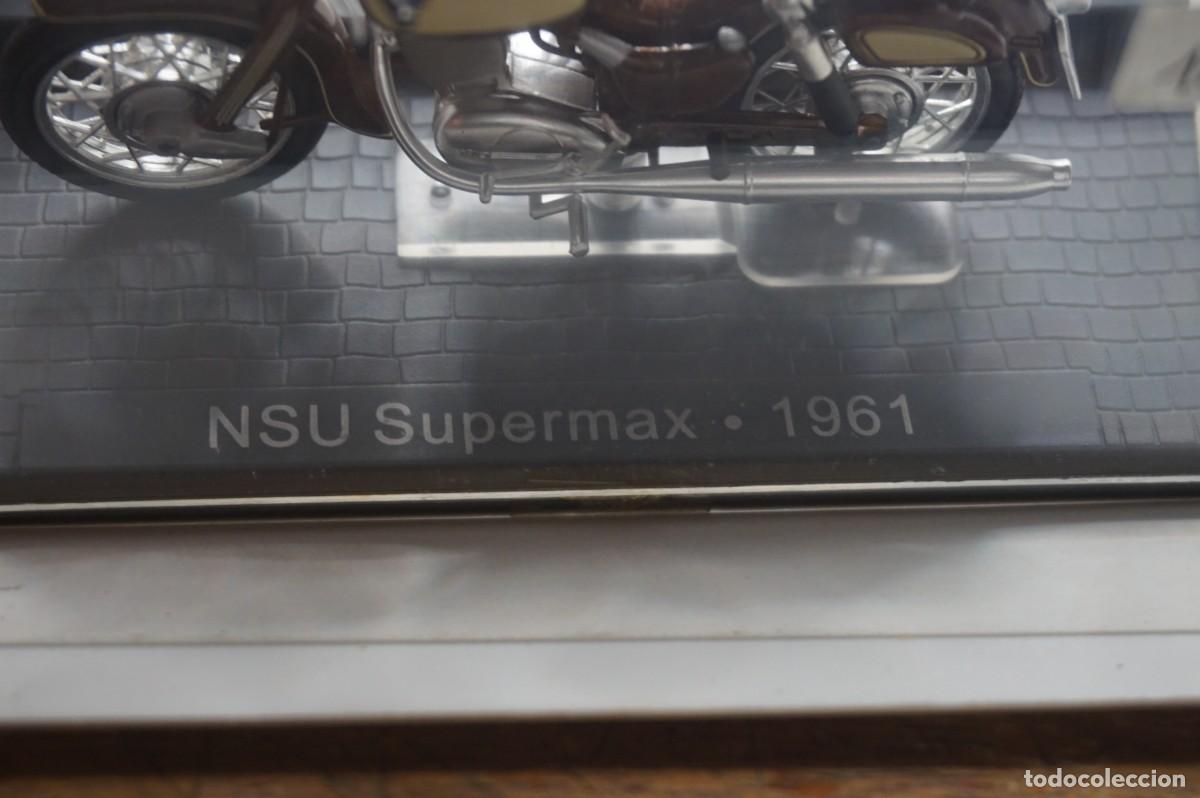 Motos a escala: B2/ MOTO 1:24 - NSU SUPERMAX - 1961 - Foto 7