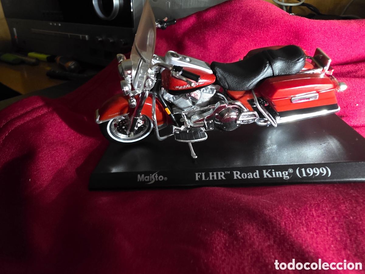 Motos a escala: HARLEY ROAD KING 1990 - Foto 2