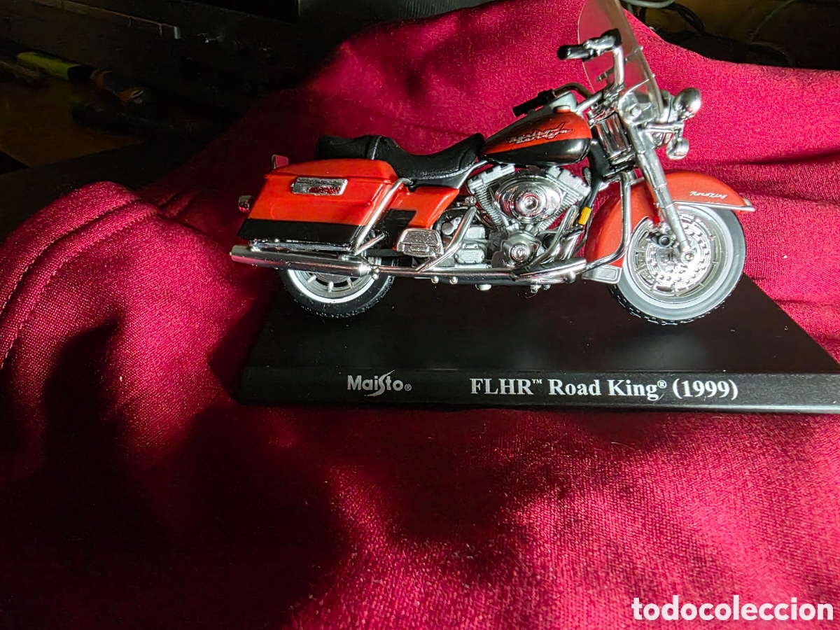 Motos a escala: HARLEY ROAD KING 1990 - Foto 1