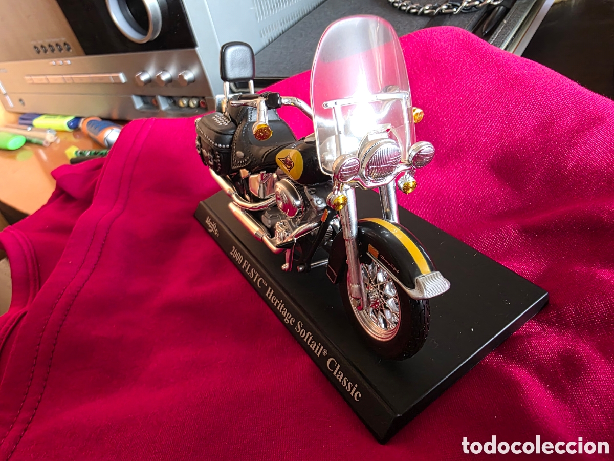 Motos a escala: HARLEY HERITAGE SOFTAIL - Foto 3