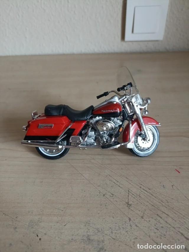 Motos a escala: Miniatura moto Harely Davidson (Maisto) - Foto 2