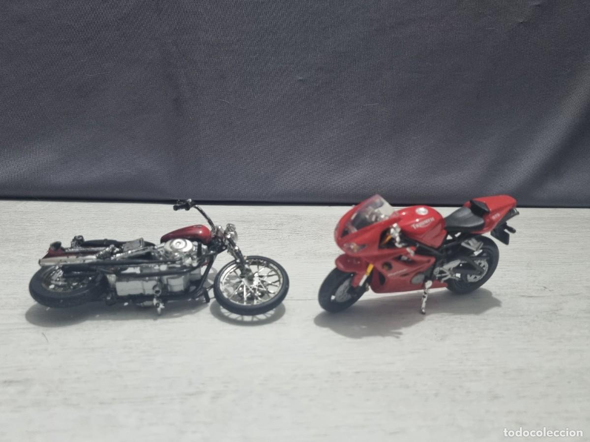 Motos a escala: Lote de 2 motos Harley - Foto 1
