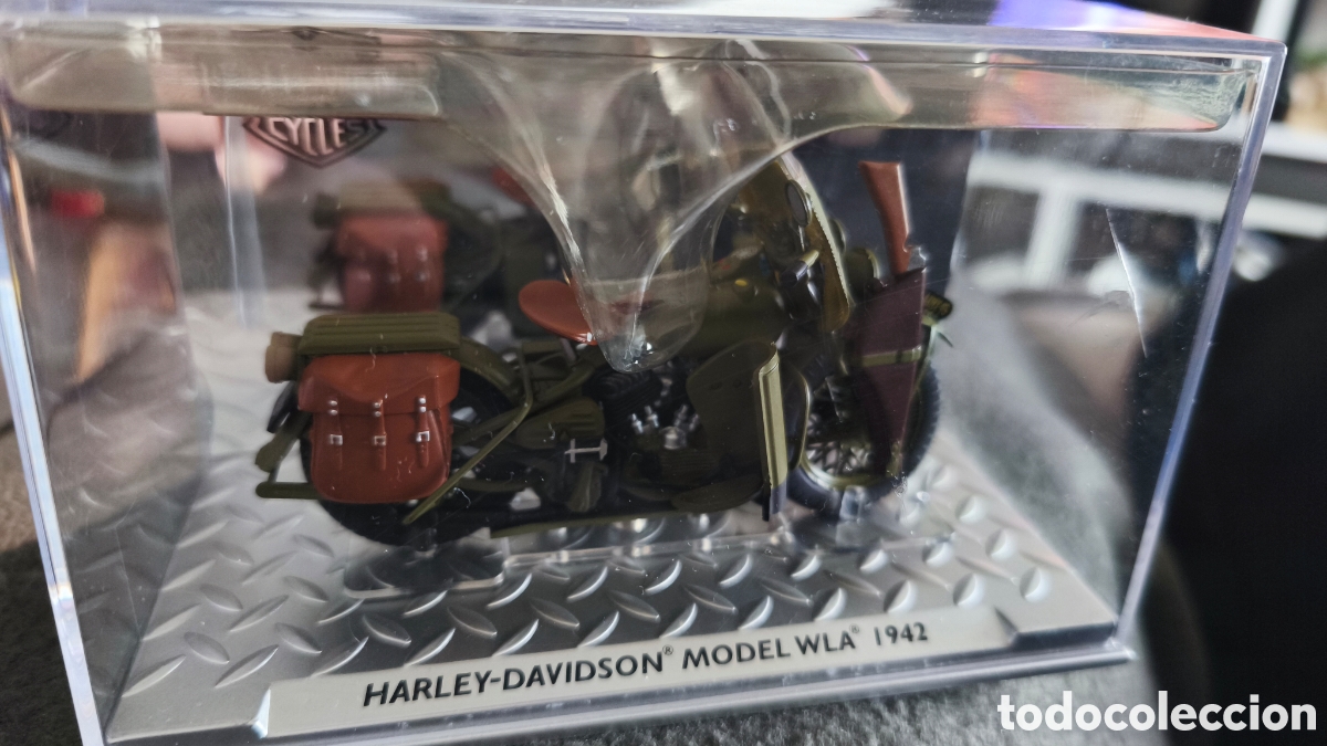 Motos a escala: Harley-Davidson Model WLA 1942 - Foto 1