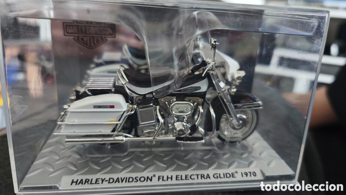 Motos a escala: Harley-Davidson FLH Electra Glide de 1970 - Foto 1