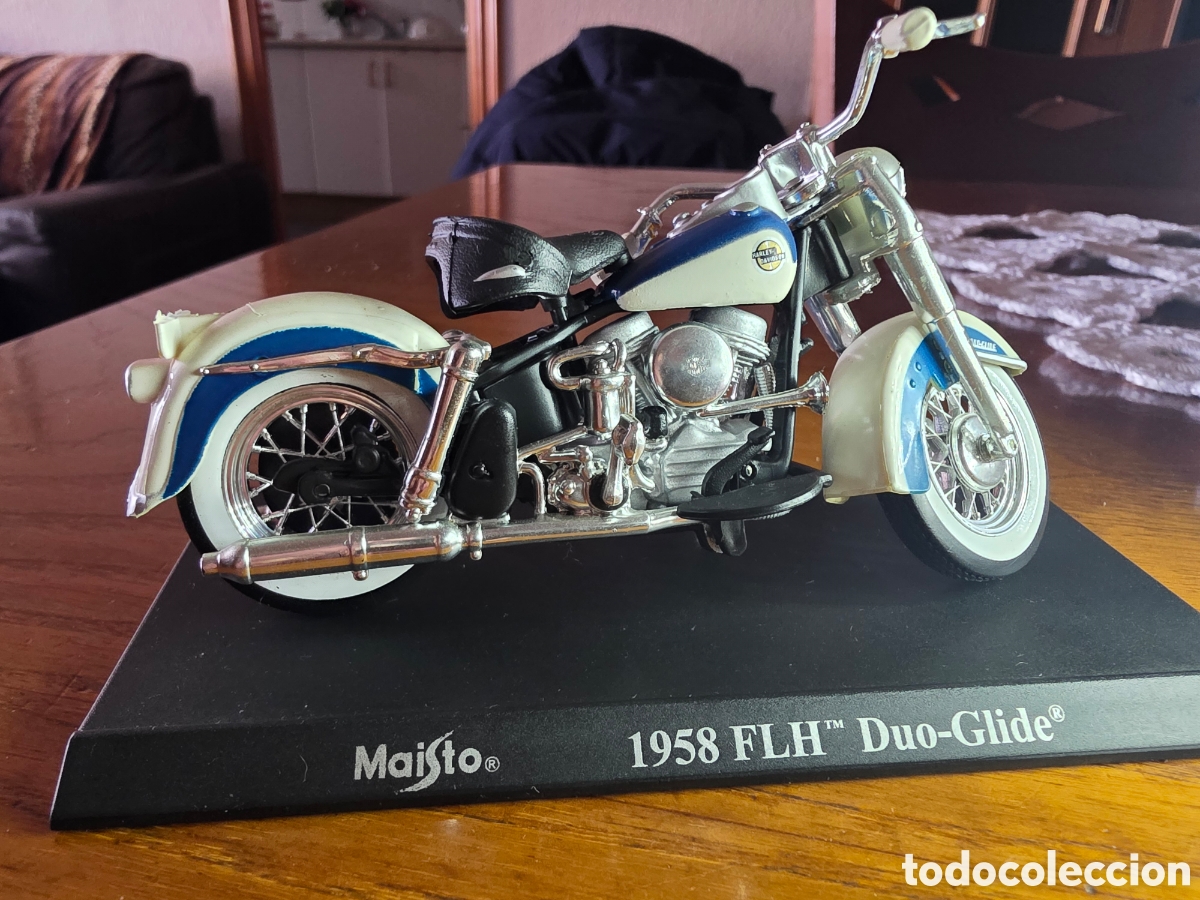 Motos a escala: HARLEY FLH DUO GLYDE - Foto 1