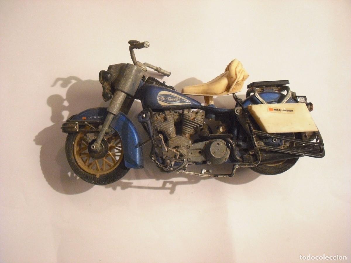 Motos a escala: MINIATURA MOTO HARLEY- DAVIDSON 16CM - Foto 1