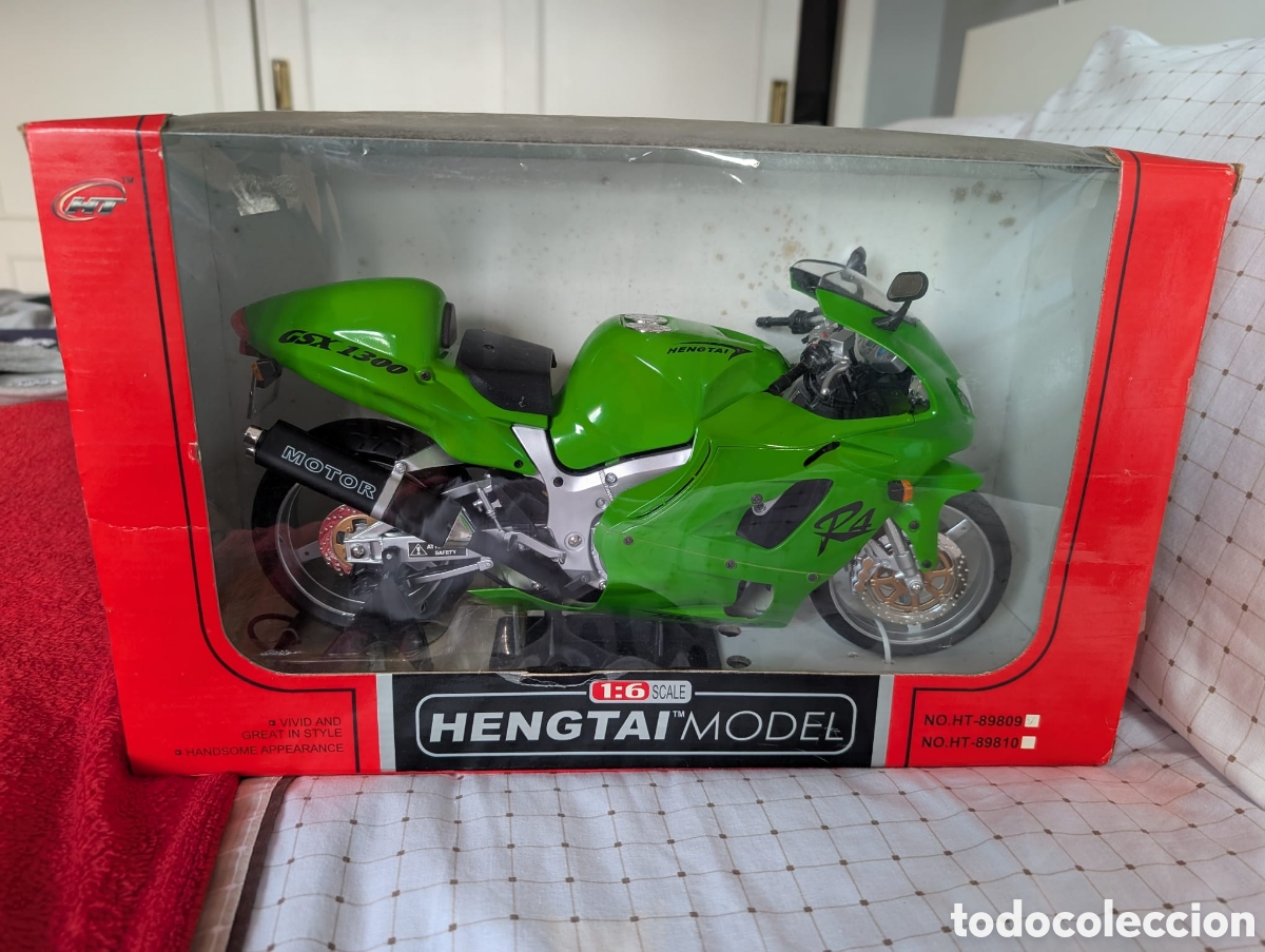 Motos a escala: Moto Suzuki Hayabusa GSX1300