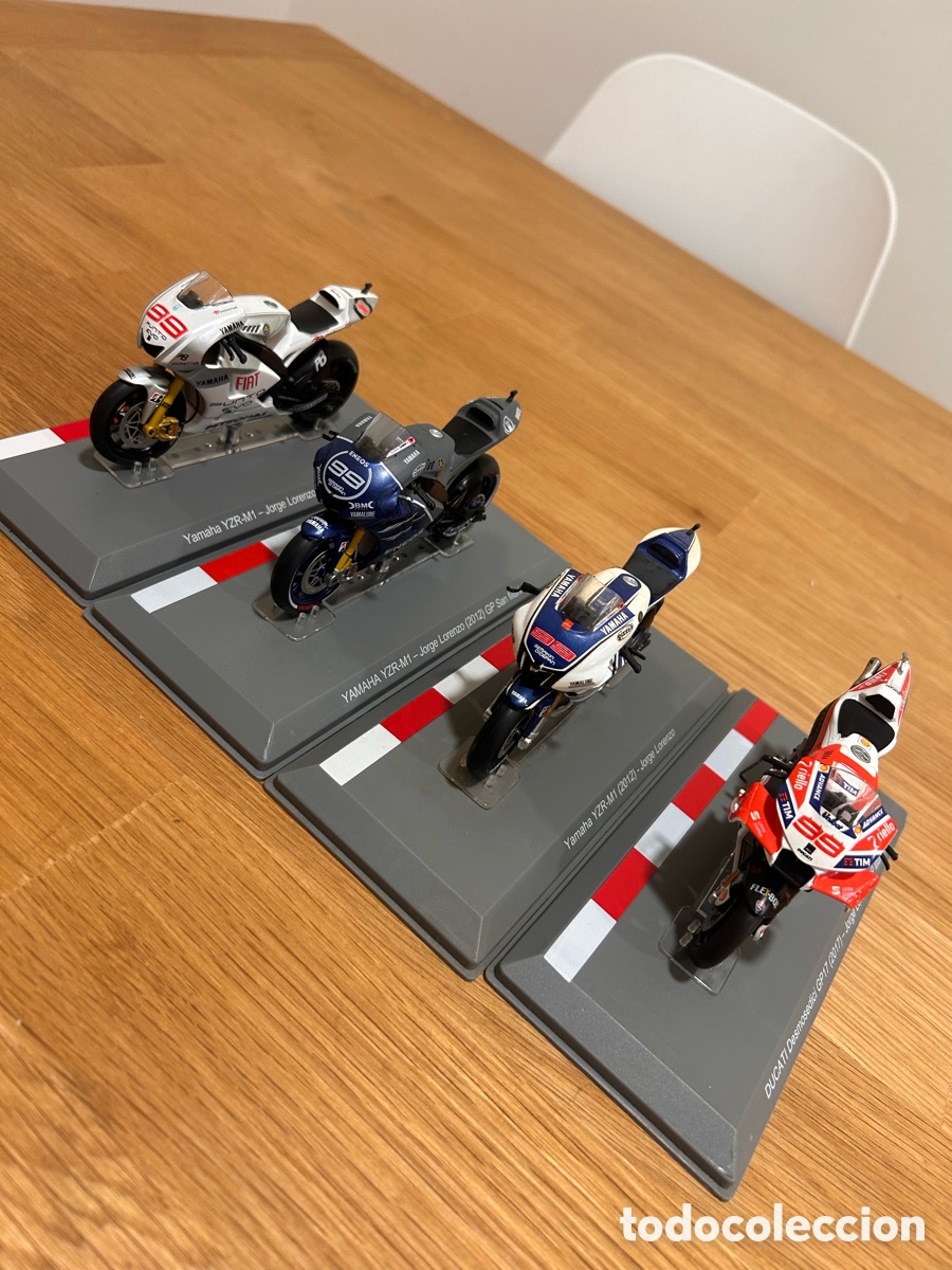 Motos a escala: Colecci&oacute;n moto gp miniatura