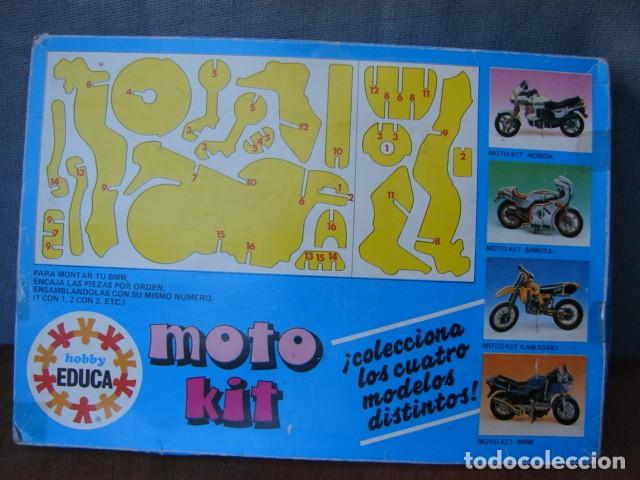 Motos a escala: MOTO KIT MADERA BMW - EDUCA - Foto 5