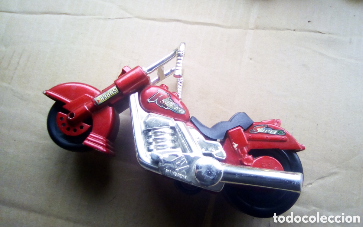 Motorradmodelle: Moto juguete Harley, R Speed 750 King. Wang Feng Toys. Mide 21 cm., a fricci&oacute;n.