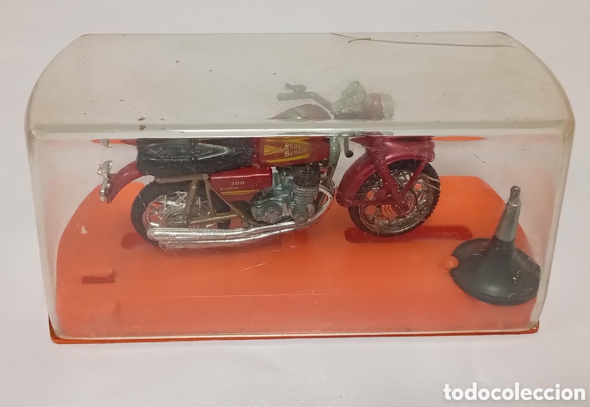 Motos a escala: Benlli 500 Quattro 4 Cil Guiloy Ref 286 Espa&ntilde;a - Foto 6