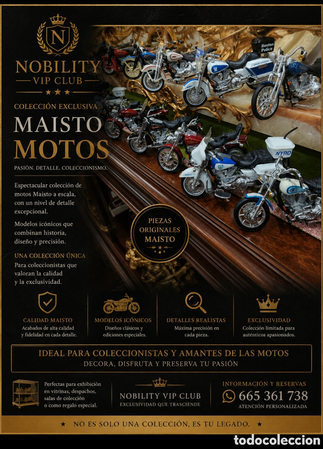Motorcycle Models: Colecci&oacute;n de motos &rdquo; Maisto&rdquo;