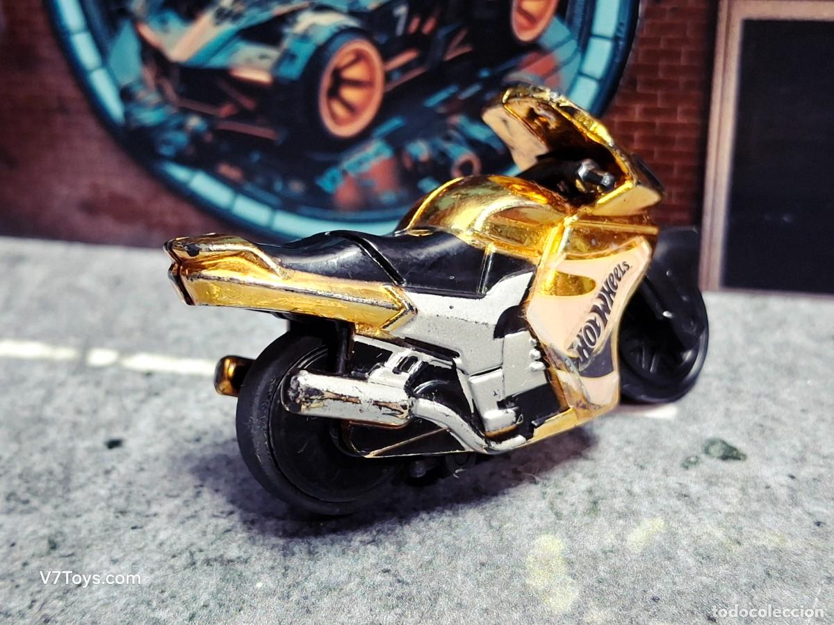 Motos a escala: Micro Moto Hot Wheels Mattel 2015 PVC - Foto 2