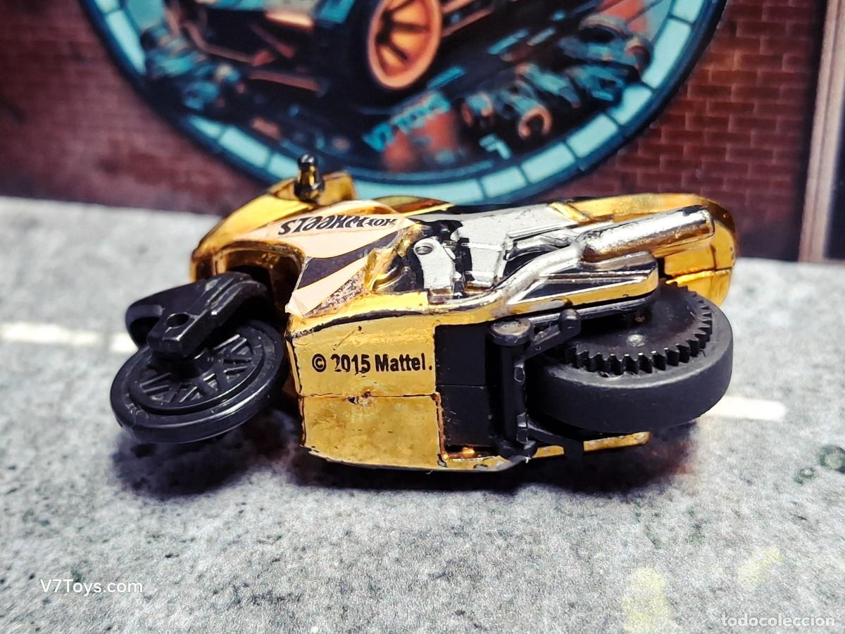 Motos a escala: Micro Moto Hot Wheels Mattel 2015 PVC - Foto 3