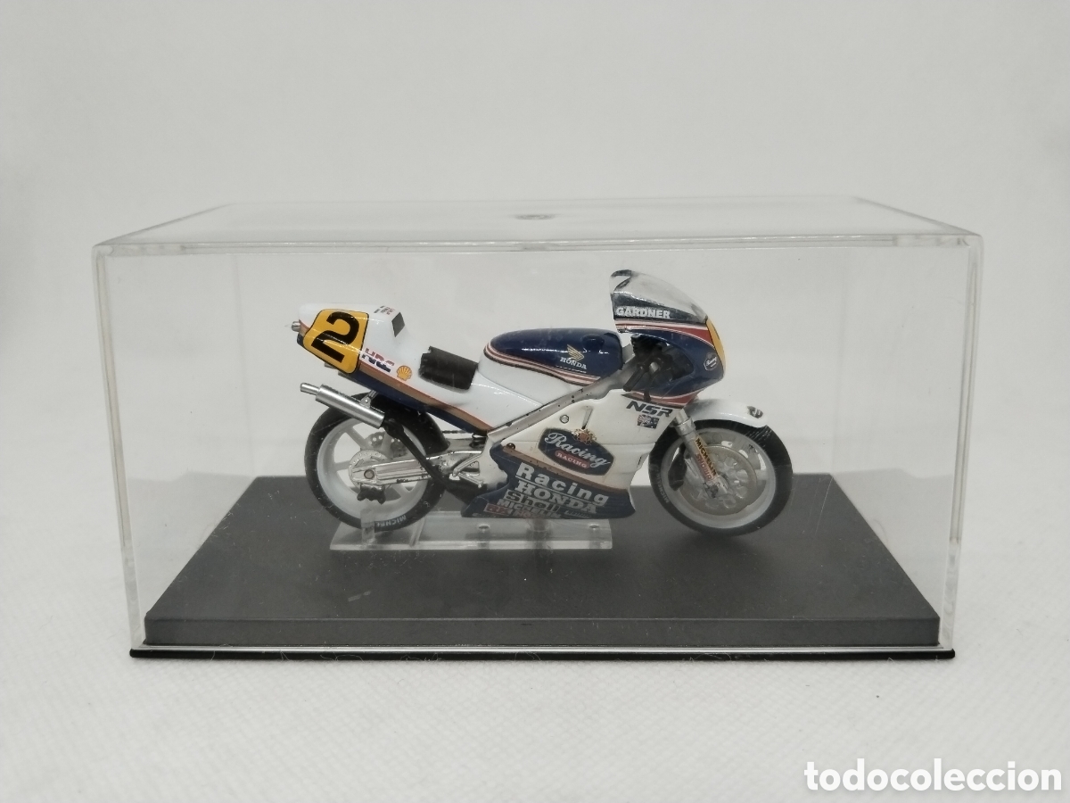 Motos a escala: Moto en Miniatura. HONDA NSR500 WAYNE GARDNER 1987