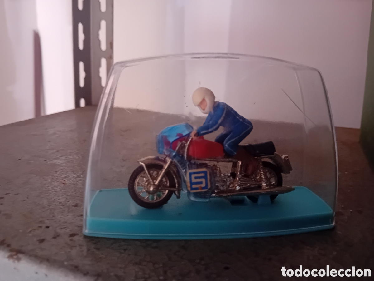 Motos a escala: N&deg;202, GUZZI COMPETICI&Oacute;N DE GUISVAL EN CAJA - Foto 2