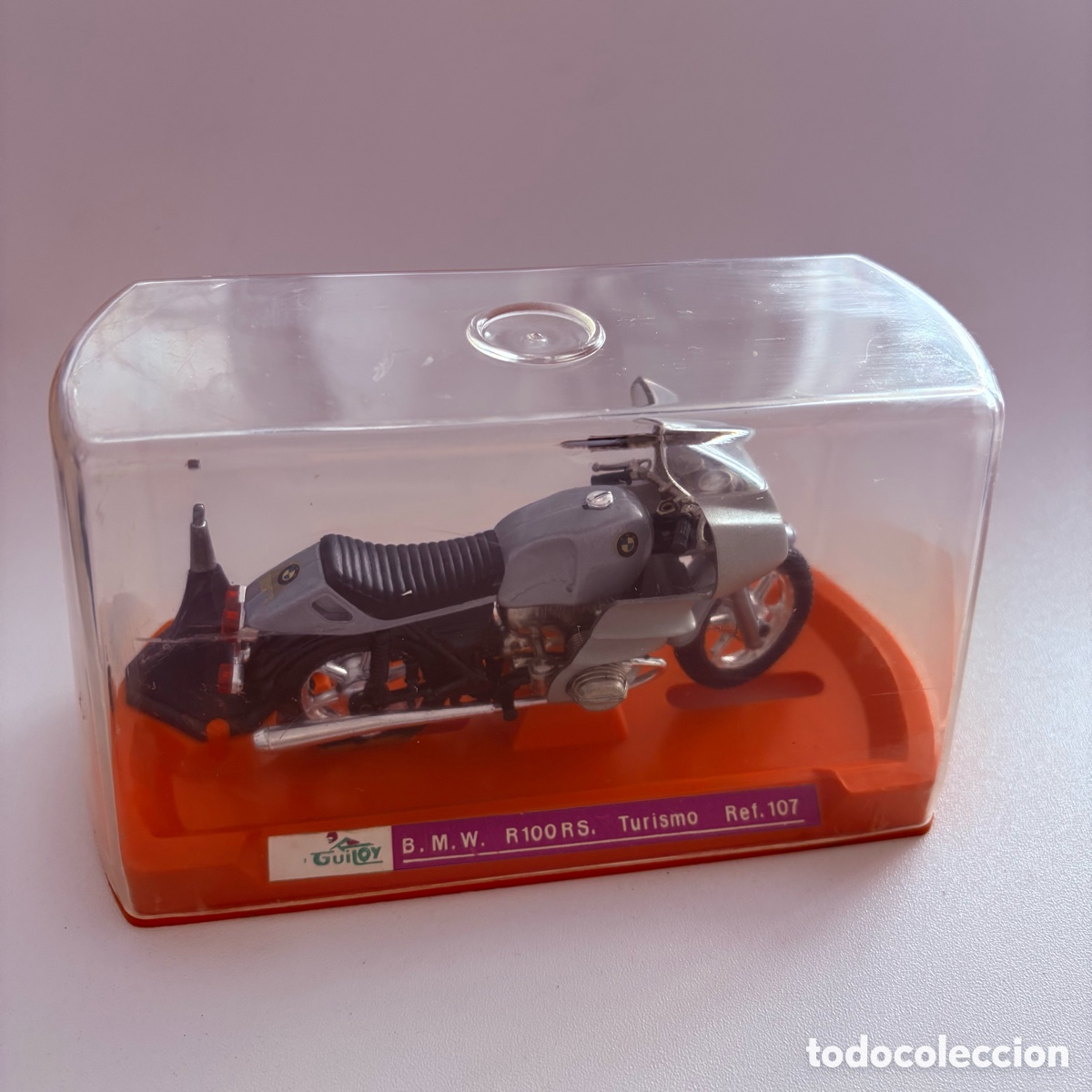 Motorradmodelle: motocicleta bmw r100rs r 100 rs ref 107 Guiloy en su caja