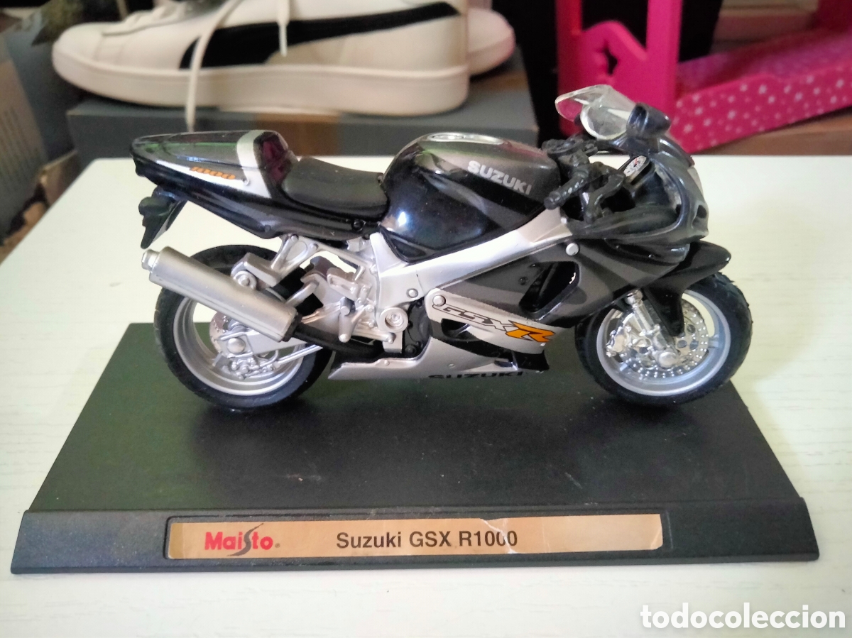 Motos a escala: Maisto 1/18 Suzuki GSX R1000