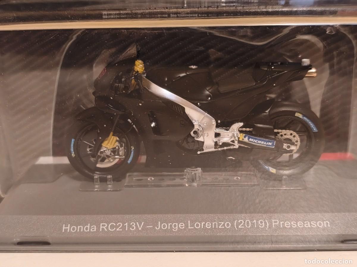 Motos a escala: Moto GP. Honda RC213V. J. Lorenzo-Preseason 2019. Escala 1/18. Leer bien descripci&oacute;n.