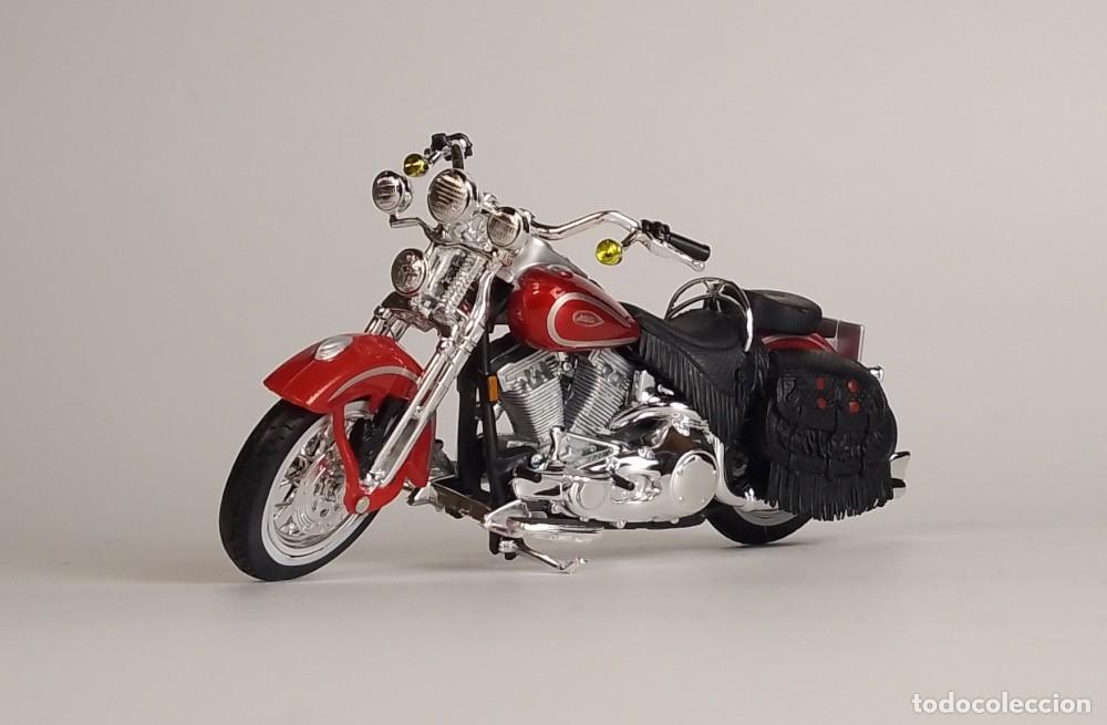 Motos in scale: Harley Davidson FLSTS Heritage Springer 1999