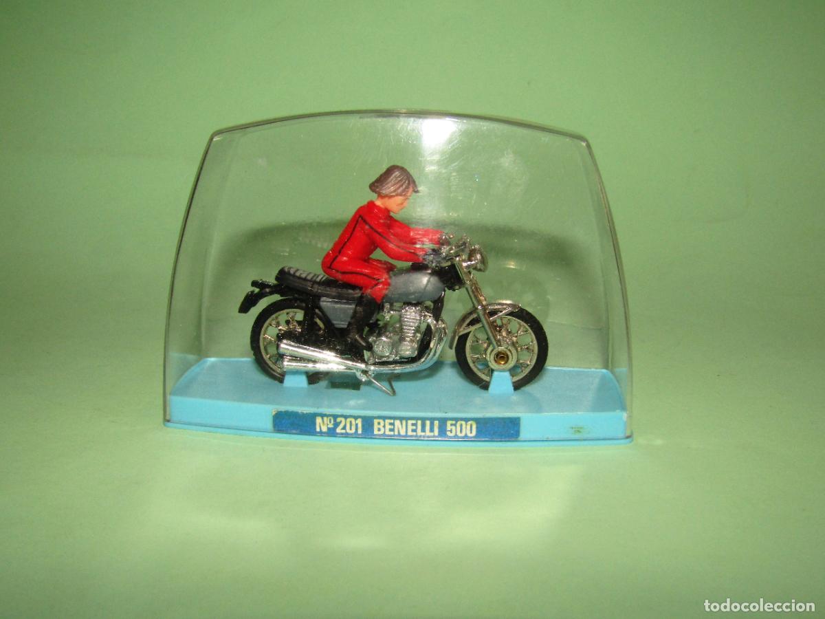 Motorradmodelle: Antigua BENELLI 500 - Serie CAMPE&Oacute;N Ref. N&ordm; 201 de GUISVAL Made In Spain - A&ntilde;os 1970-80s.
