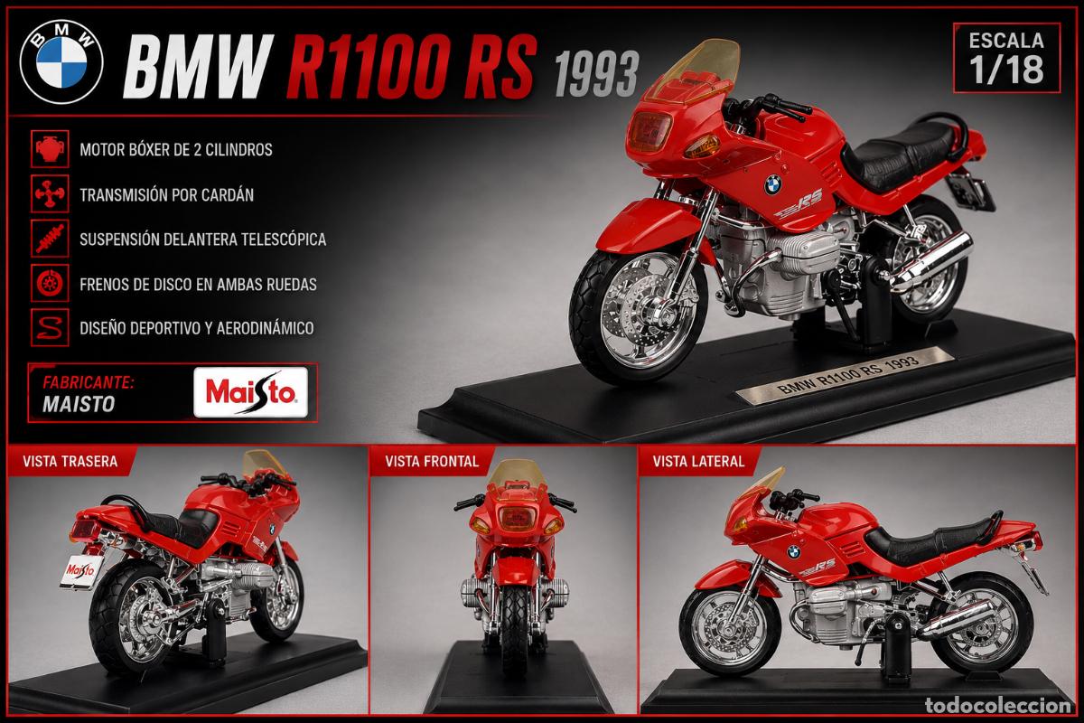 Motos a escala: BMW R1100 RS 1993 ESCALA 1/18