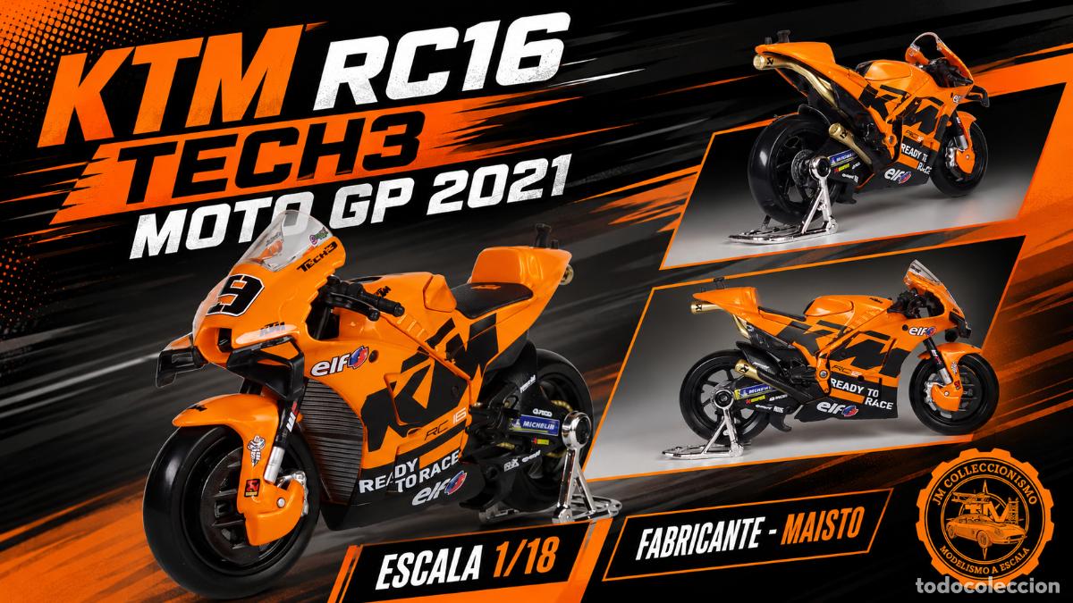 Motos in scale: KTM RC16 Tech 3 Moto GP 2021