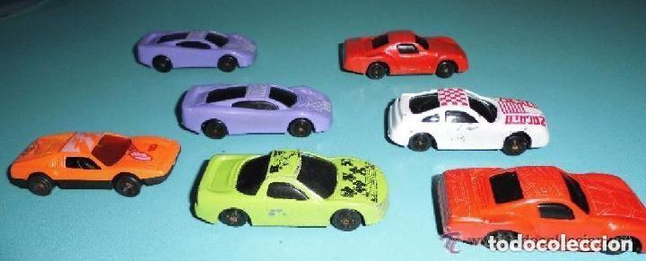Motos a escala: COCHES MINIATURA 7 UNIDADES