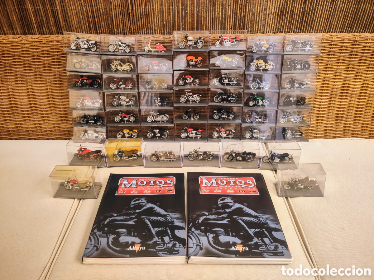 Motos a escala: Altaya Grandes Motos Clasicas de Colecci&oacute;n