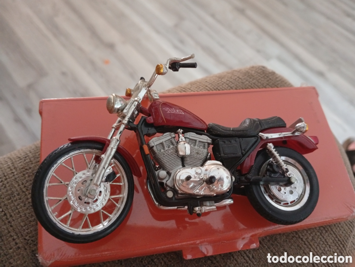 Motos a escala: Moto Harley Davidson 1.18