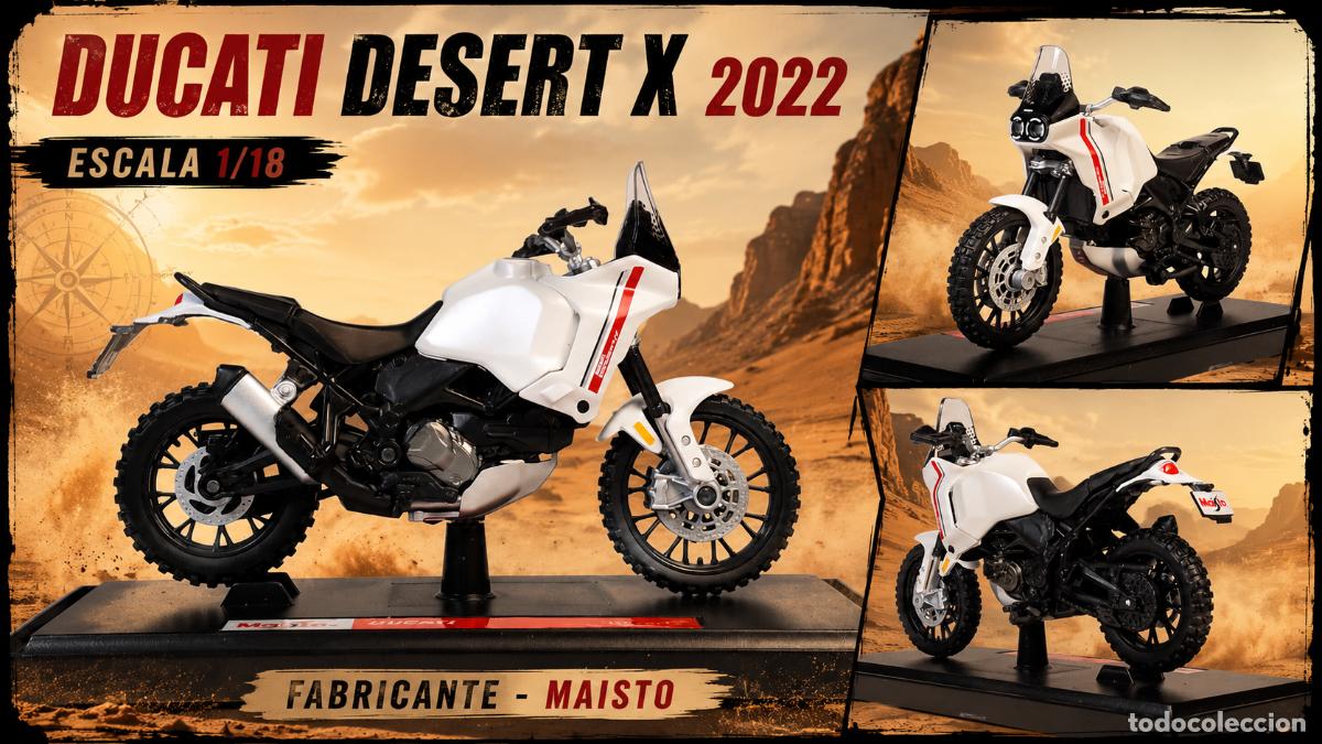 Motos in scale: DUCATI DESERT X 2022