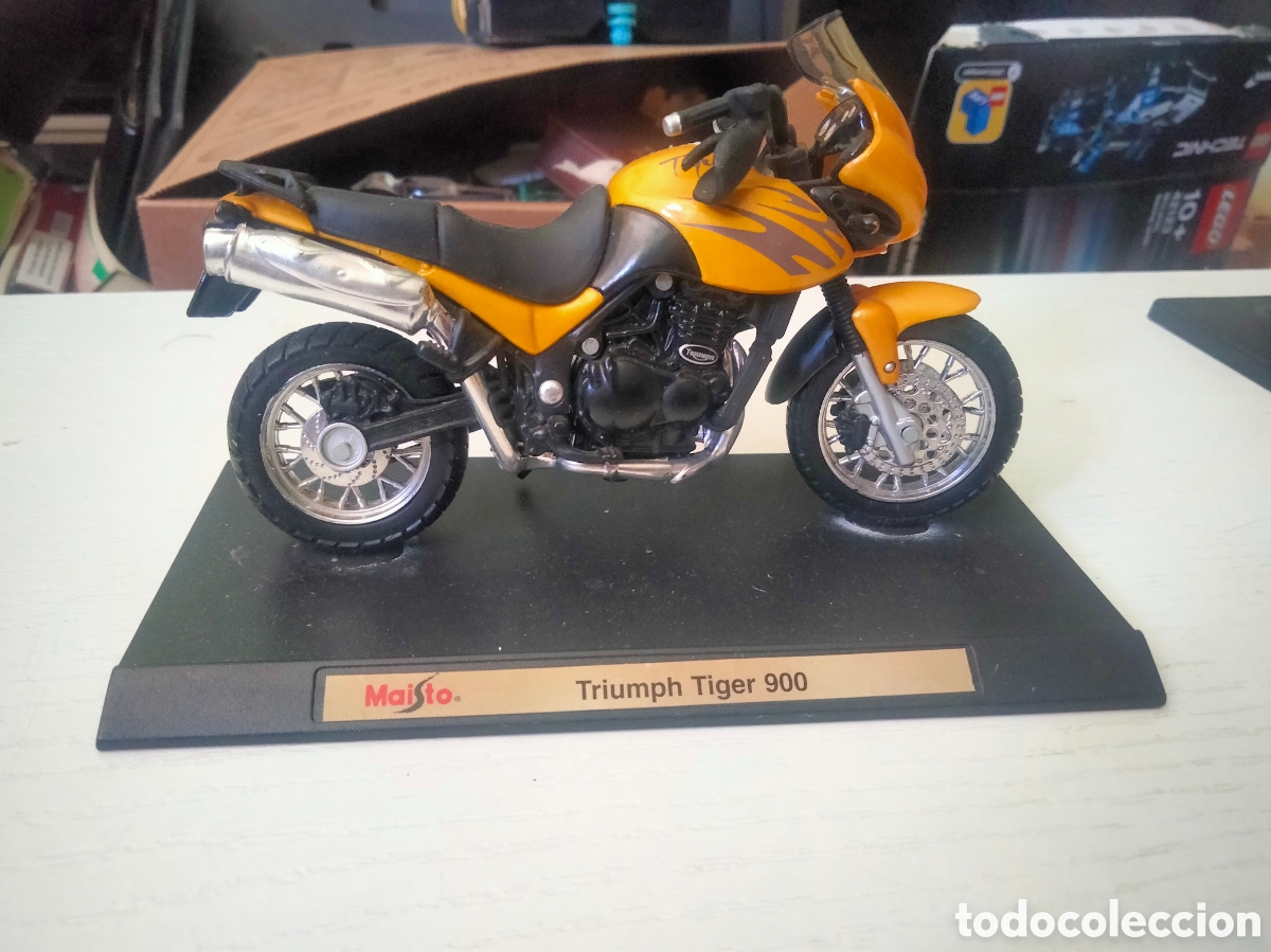 Motos a escala: Maisto 1/18 Triumph Tiger 900