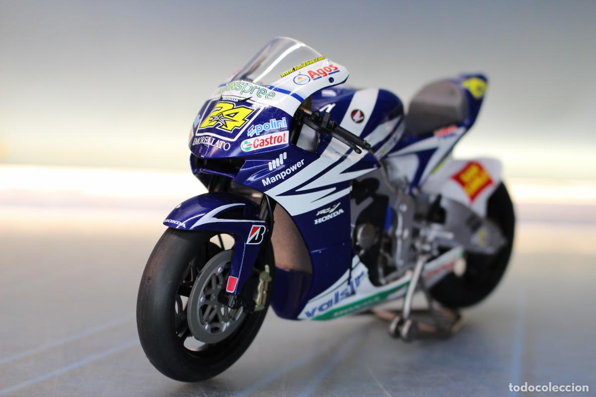 Motos a escala: 02. Maqueta Moto GP: Honda RC212V. Toni Elias 2007. 1:12.