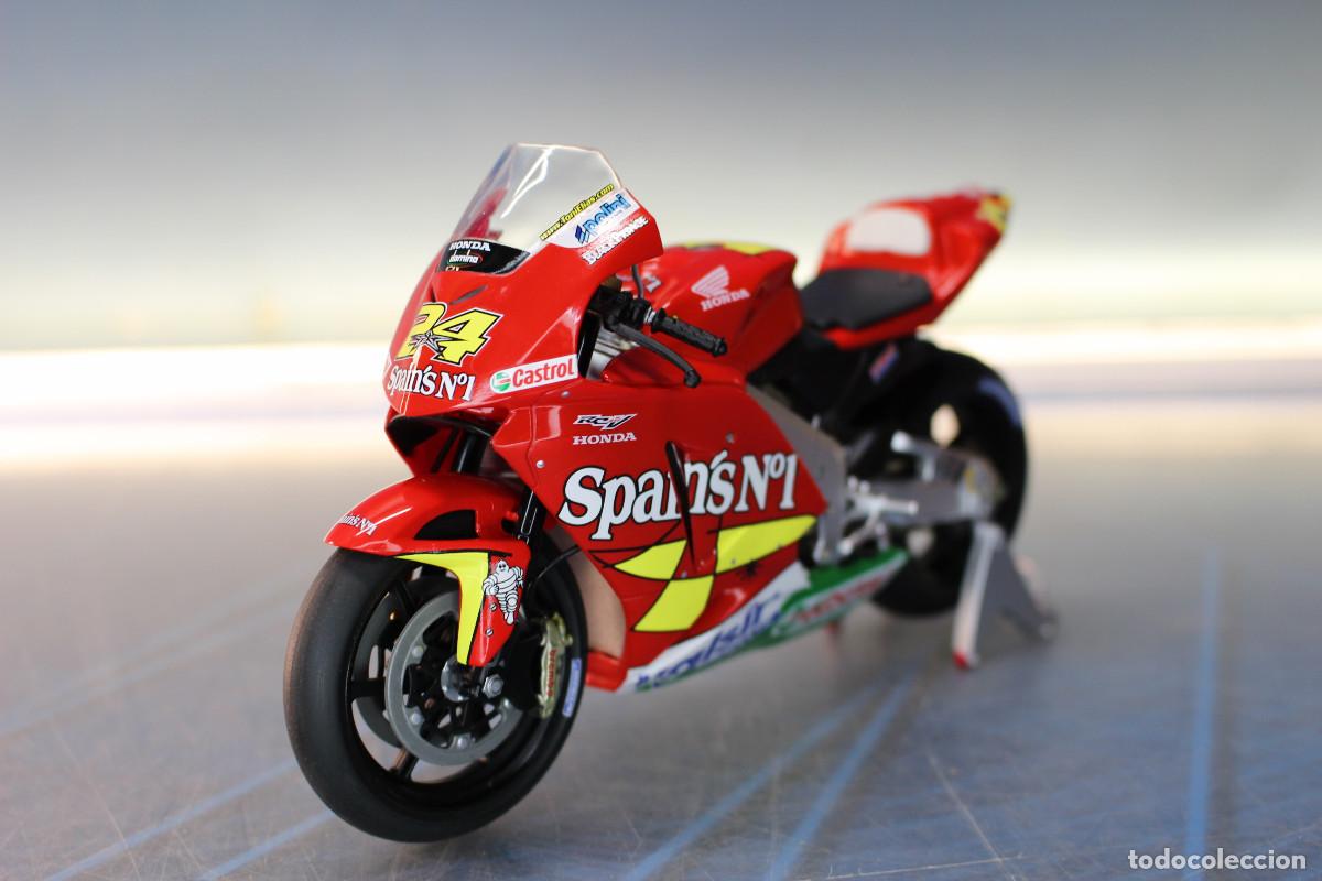 Motos a escala: 08. Maqueta Moto GP: Honda RC211V. Toni Elias 2006. 1:12.